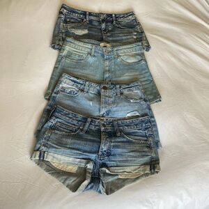 Jean Shorts Bundle - Abercrombie, CPJ, American Eagle, and Forever 21